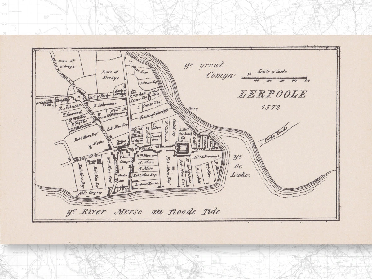 Extract of map 1572: Lerpole