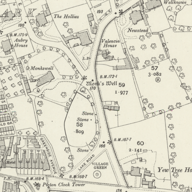 Detail of Monk's Well, Wavertree