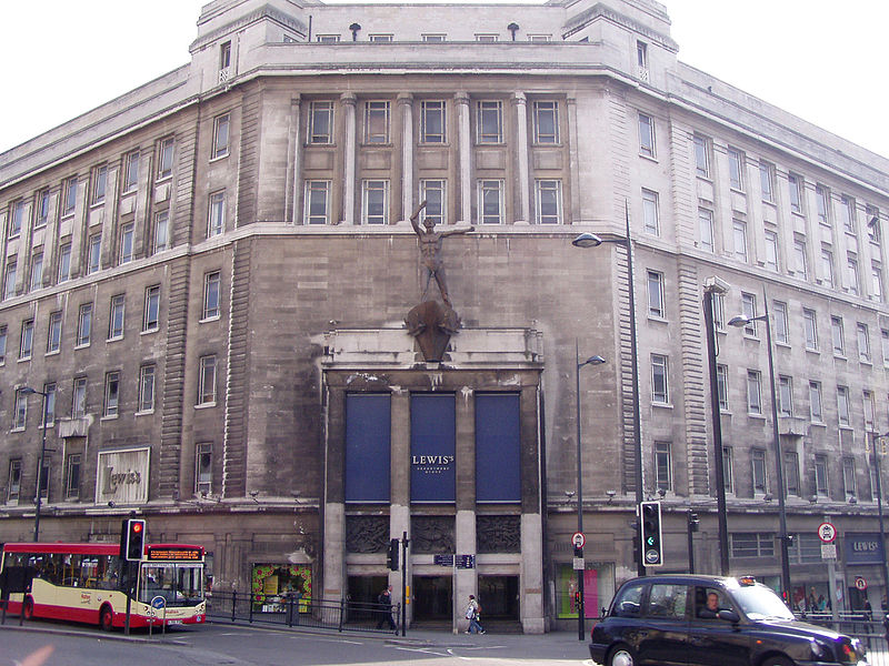 Photograph of Lewis's department store, Liverpool
