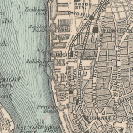 Extract from an 1885 map of Liverpool by Bacon