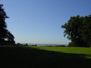 Photograph taken from on top of Cmap Hill, Woolton, Liverpool