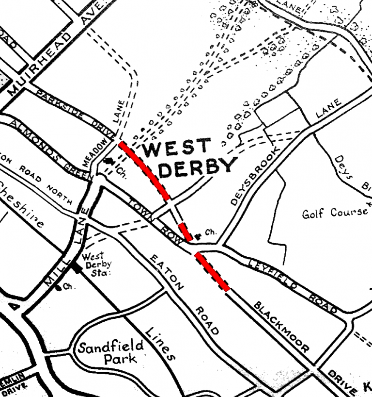 Parkside Drive a West Derby bypass? • Historic Liverpool