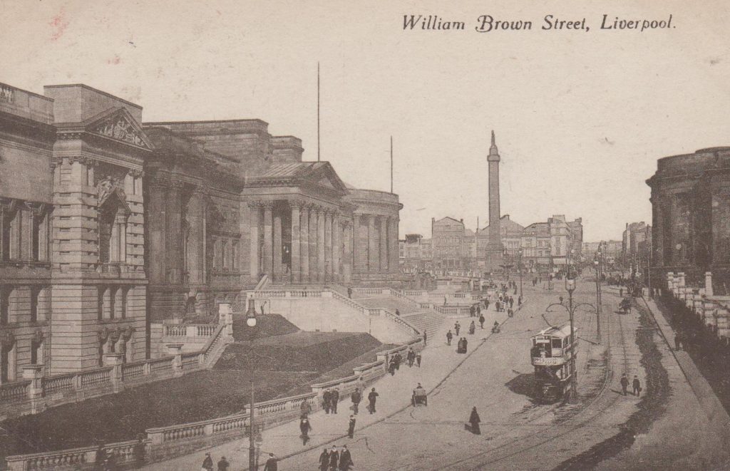 Photograph of William Brown Street, Liverpool