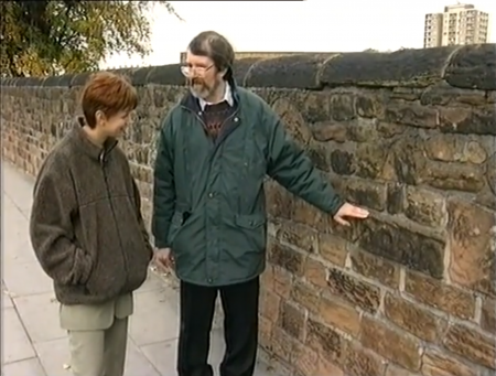 Still image from a video of Mike Chitty being interviewed